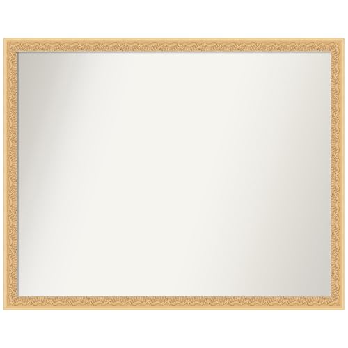 Amanti Art Gold Bathroom Mirror for Over Sink, 30x24 Vanity Wall Mirror