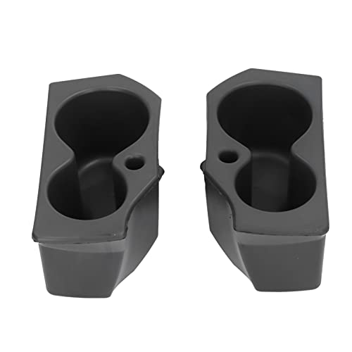 Portavasos para puerta de carro juego 2 piezas Qiilu miniatura 1
