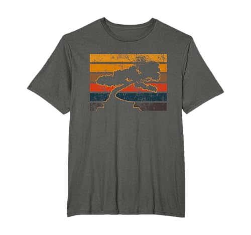Vintage Japanese Art Bonsai Tree T-Shirt