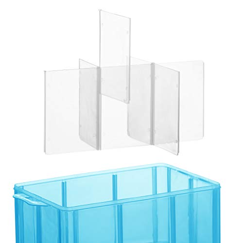 LifeSmart Medium Size Christmas Ornaments Storage Stackable Compatible with Lego Dimensions, Characters, LOL Dolls and More - Thumbnail 2
