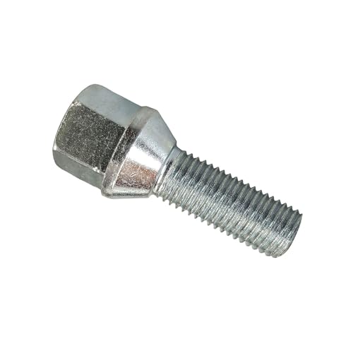 Vis de roue boulon de roue à cône conique argenté M12x1,25 60mm