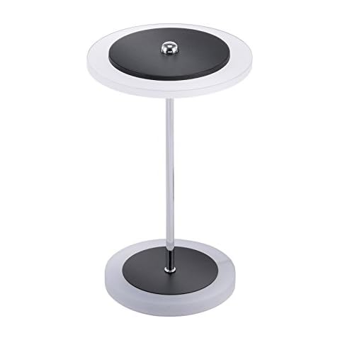 PureOptics LED Desk Lamp, Natural Daylight, Compact Footprint, Cost-Effective LEDs (VLED550) , Black Cover