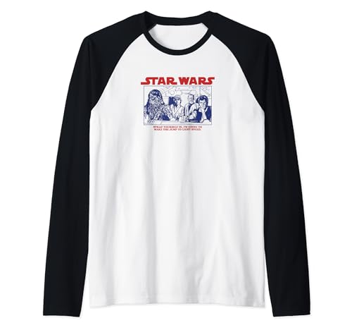 Star Wars t-shirt raglan de baseball vêtement collector vintage