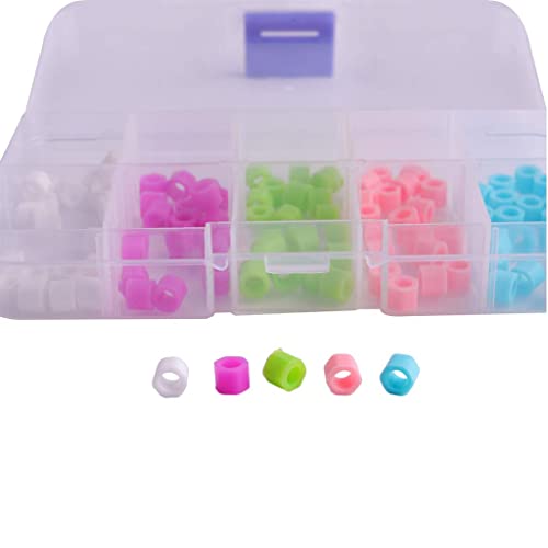 100Pcs Multi-Color Dental Code Rings Orthodontic Silicone Ring Autoclavable Code Mixed Color Instrument Large Small (Small Size 4Mm) #TOP1