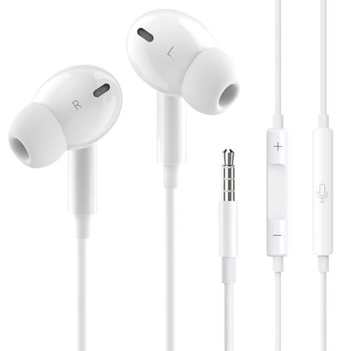 Cz L HIFI ʒ dቹ mCYLZO }CNt ʘbΉ ݖh~ Ci[C[^ wbhz 3.5mmWb Ή iPhone5/6/Pixel 5a/Android/Windows/PC @ (zCg)