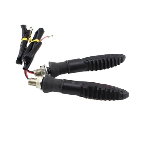 Clignotant ambre pour moto feux de freinage universels 4 pièces flexibles