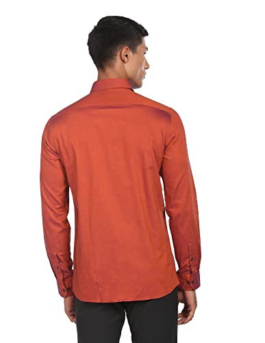 Image of Arrow Men's Cotton Solid Slim Fit Shirts