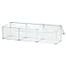 Outsunny Invernadero de Jardín Exterior Aluminio Policarbonato Transparente Vivero Casero para Plantas Cultivos Protección UV y Resistente