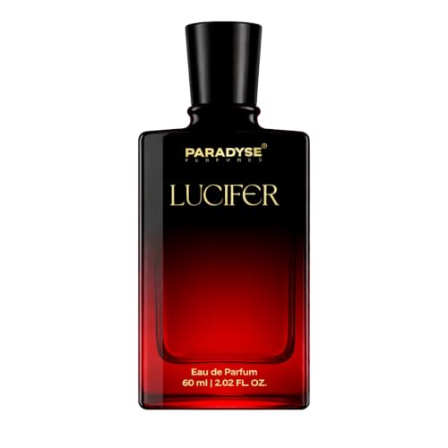 Image of Lucifer Paradyse Perfume: Asura Collection Masculine Perfume | Spicy Saffron, Nutmeg & Lavender, Deep Oud & Patchouli Musk | Seductive Nighttime Eau de Parfum (60 ml)