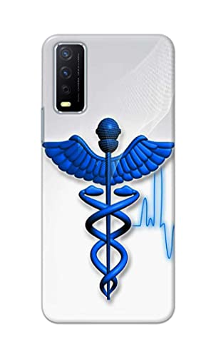 Image of Printed Hard Back Cover Case for Vivo Y12s | Y12s 2021 | Y12G | Y20A | Y20G Back Cover (Medical Doctor) -1803
