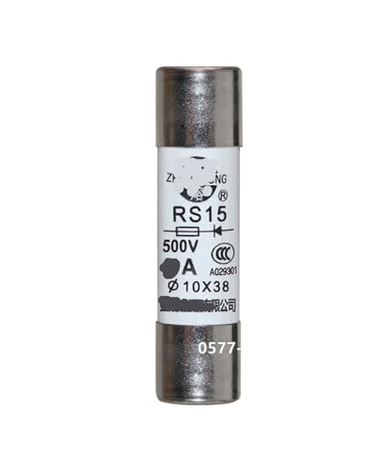 Fusible rapide RS15 10x38 500V 6A coupure instantanée surtension