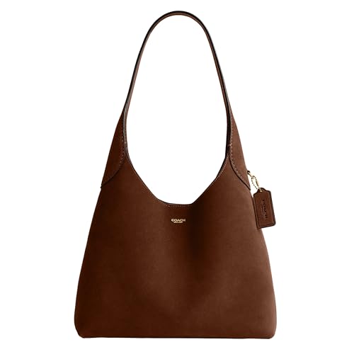 Coach Brooklyn - Bolso de hombro 28, B4/marrón cálido, Talla única Coach Brooklyn - Bolso de hombro 28, B4/marrón cálido, Talla única