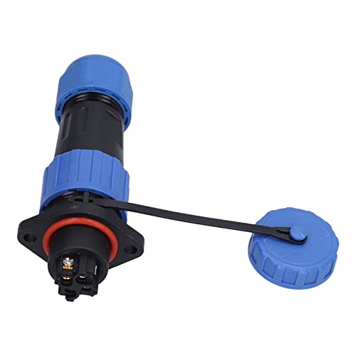 Conector Hélice Multi Core Soldado Macho Hembra IP68 miniatura 1