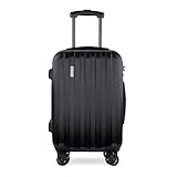 Bugatti Lima Hartschalenkoffer 58x38x23,5 cm, 33,8L, 4-Rollen mit TSA-Schloss, Schwarz
