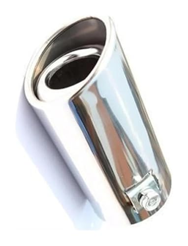 Embout échappement voiture en acier inoxydable premium pour canule plat