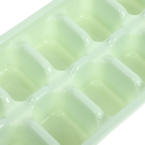Molde para cubitos de hielo verde transparente 2 piezas miniatura 6
