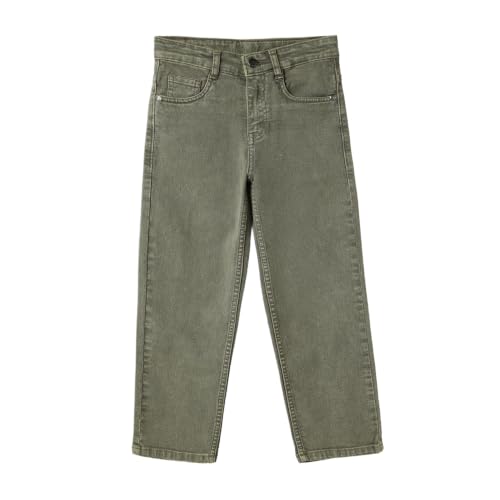 Image of Urbano Juniors Boy's Loose Baggy Fit Washed Denim Jeans Stretchable