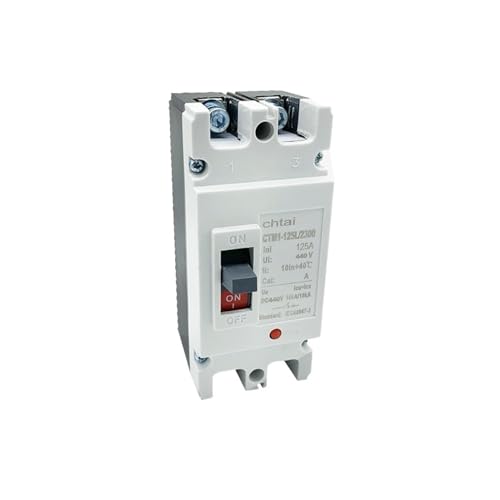 Disyuntor de caja moldeada MCCB para evitar sobrecargas en sistemas solares CC 100A