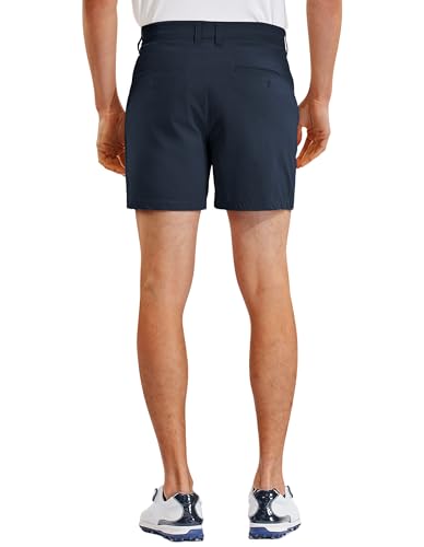 puli golf shorts men relaxed fit stretch dress lightweight casual waterproof travel quick dry summer shorts 5 inch inseam