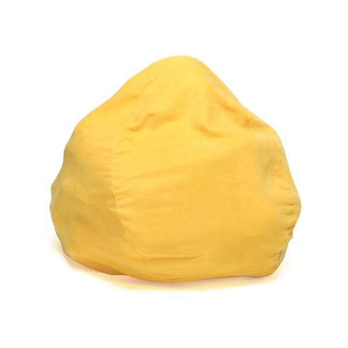 Funda Bolsa Frijoles Solo Terciopelo Lavable Cremallera Engrosada Sin Relleno Almacenamiento Juguetes Blandos Tela Elástica Color Sólido Patio Oficina Sala Estar,L,90 * 90cm