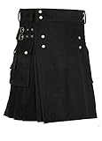 Opción de regalo perfecta: la falda escocesa es lo mejor para regalar a tus seres queridos que aman la ropa escocesa y también se puede utilizar en varias fiestas.