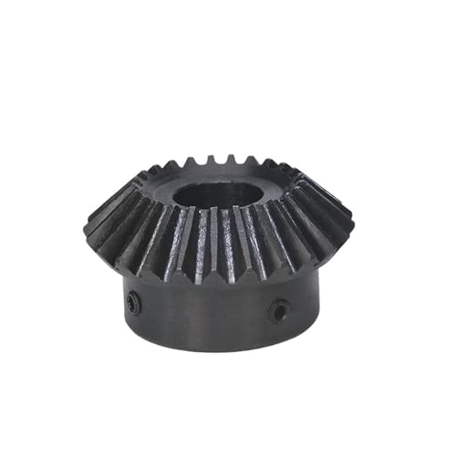 Bevel Gear Pinion Hardware Mechanical 2M Mod Bevel Gear 20T/25T/30Teeth 1:1 90 Degrees Meshing Angle Metal Drive Gear 45# Steel Bore12mm 14mm(14mm-25 Teeth (1Pcs))