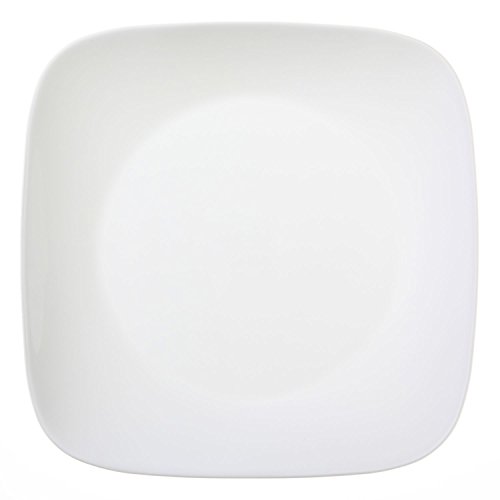 Corelle Square Pure White 10.25 Dinner Plate (Set of 4)