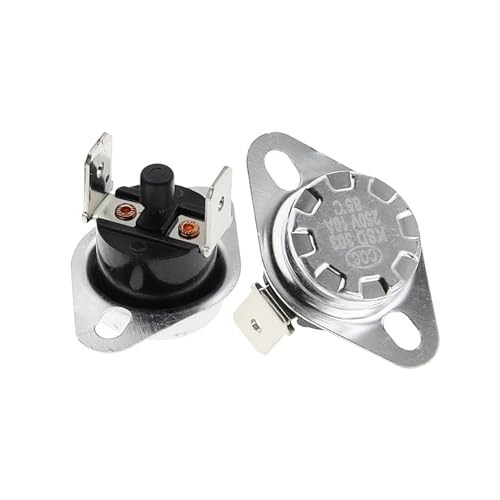 Interrupteur de température NC KSD301 135°C à réinitialisation manuelle fiable