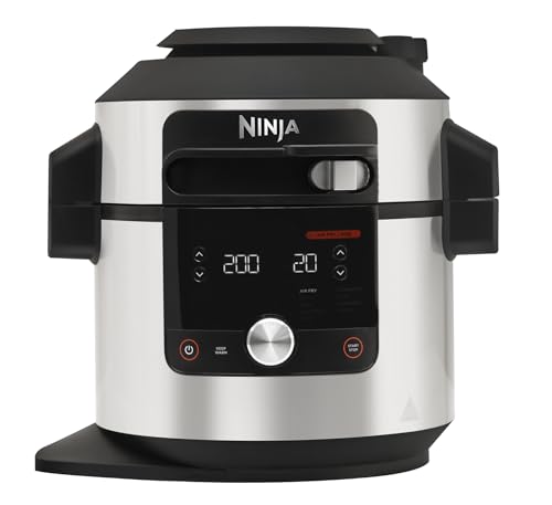 Image of Ninja Foodi Max 14-in-1 Smartlid Multi-Cooker, 7.5 Litre Capacity, Black /Grey