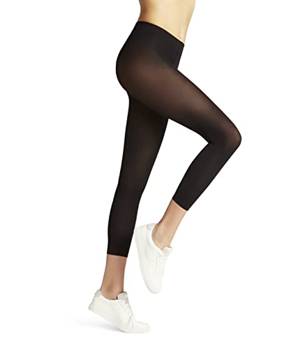 FALKE Damen Leggings Pure Matt 50 DEN Capri W Le halb-blickdicht einfarbig...