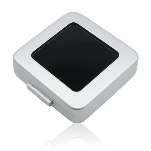 SELECOCO ���[�X�P�[�X ���^�� ��Δ� �R�C���P�[�X ���[ �{�b�N�X ���t�� �N�b�V�������� �W���G���[ ���� �W�{ �ۊ� �W�� �f�B�X�v���C �P�[�X (�p�`/5.5cm)