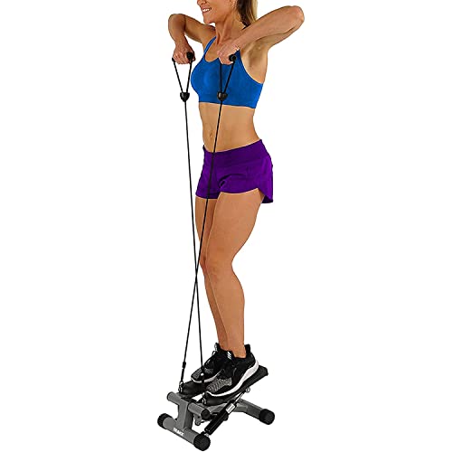 Image of TRAKK Fitness Mini Stepper - Stair Stepper for Home, Exercise Step Platform, Workout Equipment with Resistance Bands
