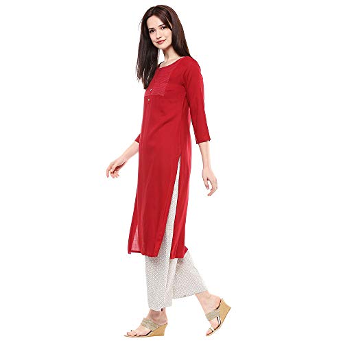 Image of BIBA Womens Printed Palazzos