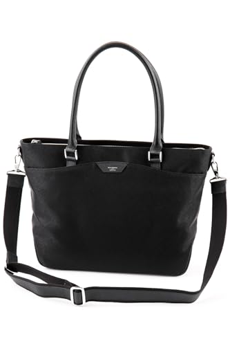 [ペッレ モルビダ] トートバッグ ブラック×ブラック PM-CA303-BKBK