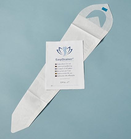 GP Medical Devices; EasyDrainer a Unique, Patented, Disposable Sleeve, White - Image 2
