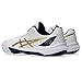 ASICS Men's Sky Elite FlyteFoam 3 Volleyball Shoes, 7, White/Pure Gold