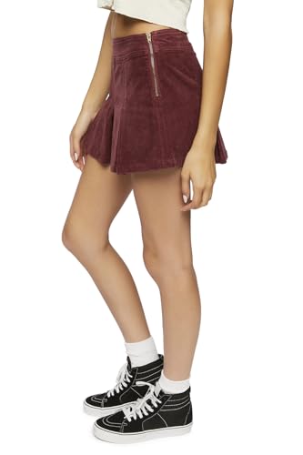 Forever 21 Women's Pleated Corduroy Mini Skirt3