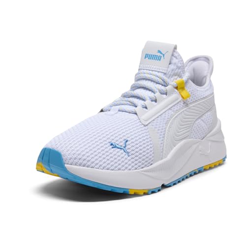 PUMA Mens Pacer Future Street Abstract Lace Up Sneakers Shoes Casual - White - Size 7 M2