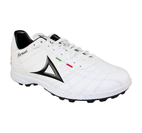 Men's Turf Shoes Color White/Black Style 05032