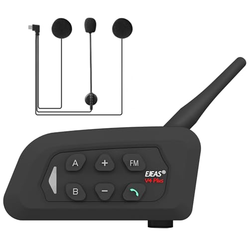 EJEAS V4 Plus 4-Rider Intercom