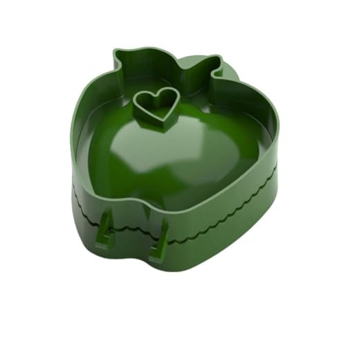 Pocket Pie ABS Fall Hand Pie Moldes Corazón Manzanas Mini Pie Molde Prensa Corazón Herramientas Navidad