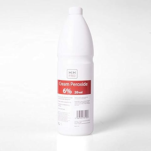 HH Pro Cream Hair Colour Tint Peroxide Developer 6% (20 volume) Litre 1000ml Cover