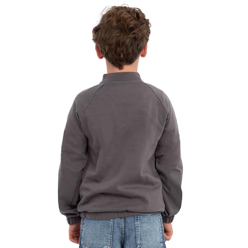 Harry Potter Sweater With Zip, Hogwarts Kids Jumper, Boys Sweater With Quarter Zip, Cotton Boys Clothes4