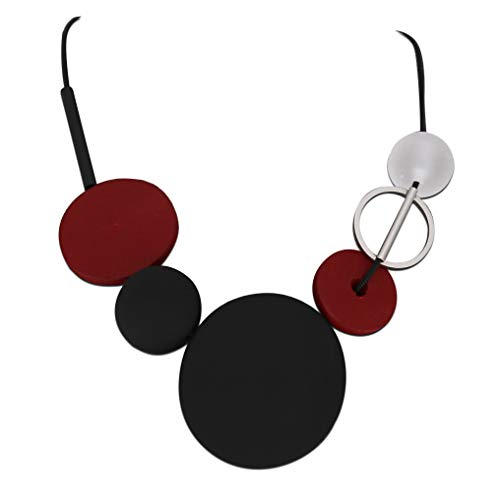 Comelyjewel Fashion Jewelry Girls Standout Long Round Quality Gifts Chunky Holiday Party Acrylic