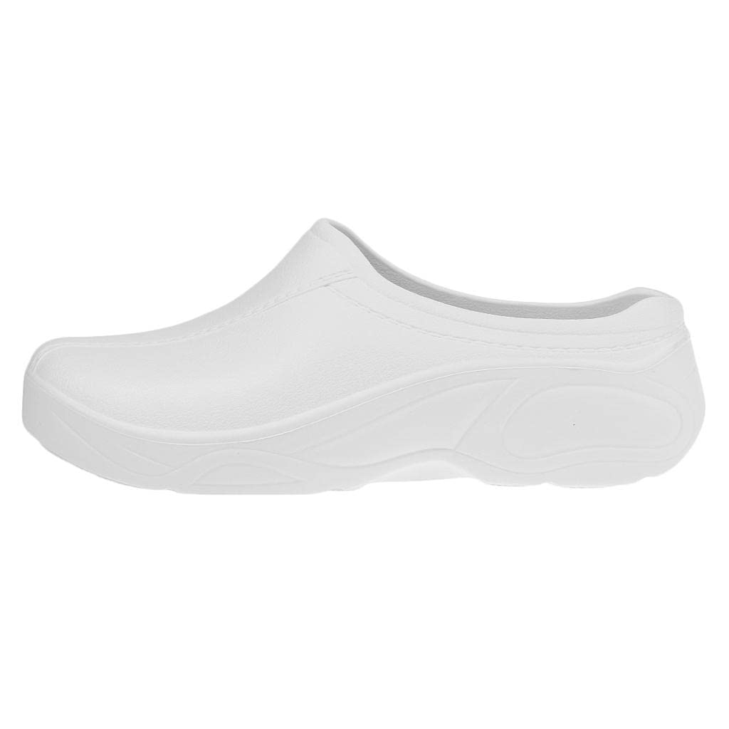 ™ Pair Of Men Women Plastic Orthopedic Clogs Chef Nursing Occasion Strapless Shoes 41 White | Occupational | Womens Shoes-image-12