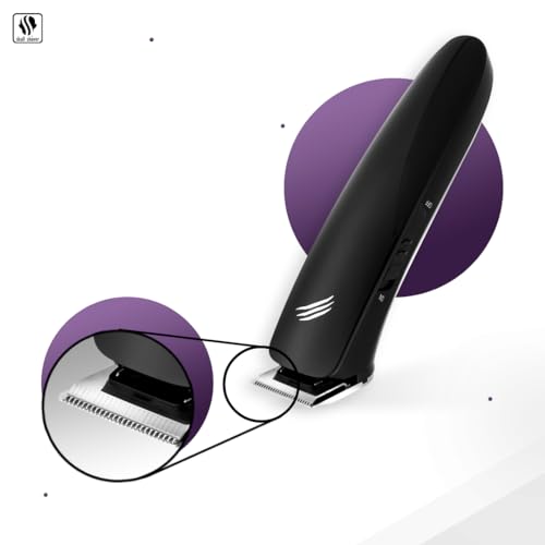 Skull Shaver Baby Beast Trimmer, Beard and Body Trimmer, with Precision Blade & Ergonomic Handle, USB Rechargeable - Image 4