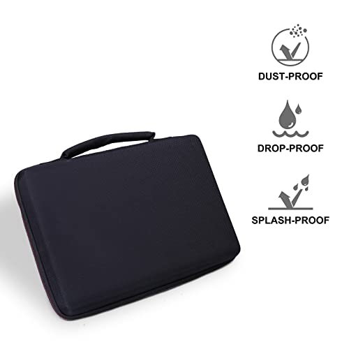 XANAD Hart Reise Tragen Tasche für Hercules DJControl Inpulse 200 / Inpulse 200 MK2 / Numark Party Mix II DJ Controller - Schutz Hülle (35.5 x 25 x 7 cm)