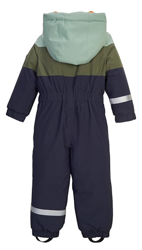 first instinct by killtec Kinder Funktionsoverall mit Kapuze FIOW 54 MNS ONPC, moos, 98/104, 43366-000