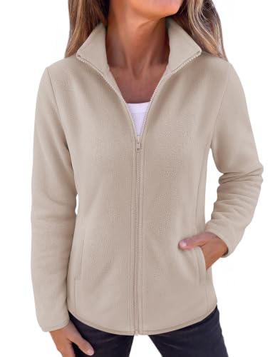 Zeagoo Fall Jackets for Women 2026 Fleece Outwear Zip Up Winter Coats - image 1