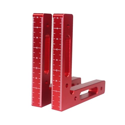 set square Positionings Woodworking Fixture Aluminium Alloy 90 Degree Precise Clamping Square Right Angle Clamps Corner Positionings Ruler